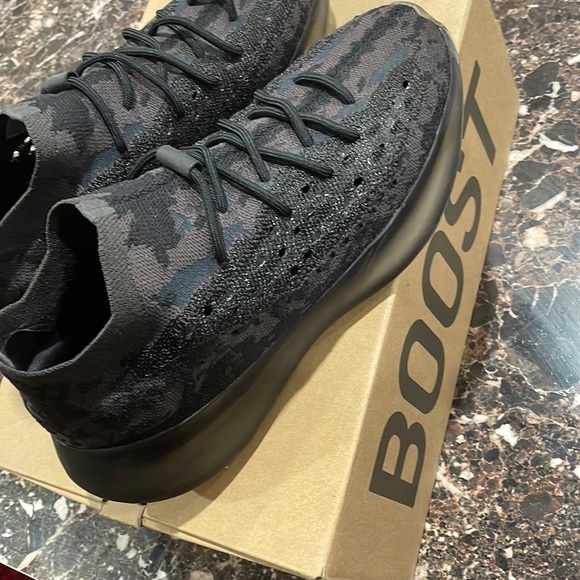 Black Yeezy 380 onyx non reflective